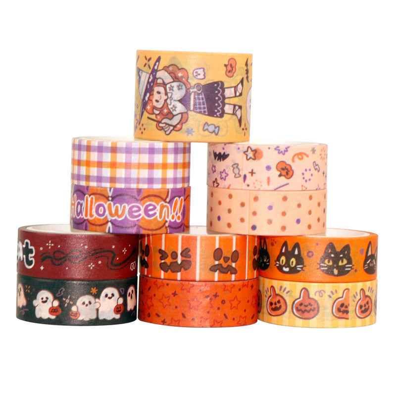 Happy Halloween Festival Washi Tape-set 11 rollen