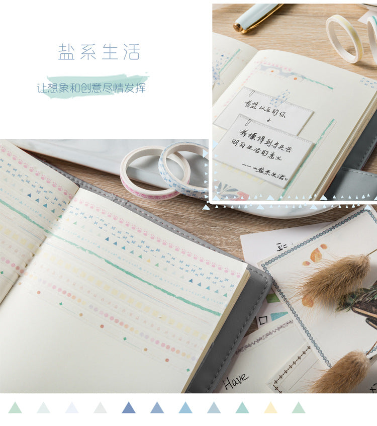 Washi Masking Tape Set 90 Rolls 5mm