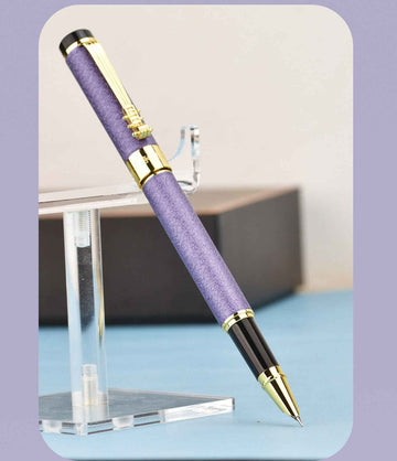 Wing Sung 9180 Velvet Finish Fountain Pen Purple