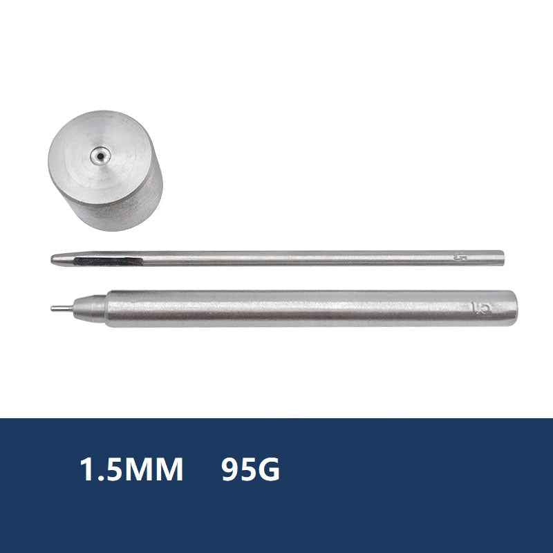 1.5mm-40mm Grommet Setter Hollow Punch Eyelet Hole Punch Die Tool 1.5mm