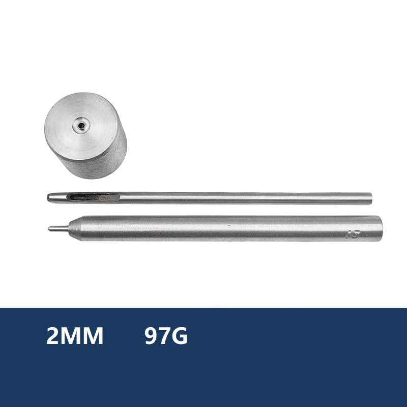 1.5mm-40mm Grommet Setter Hollow Punch Eyelet Hole Punch Die Tool 2mm
