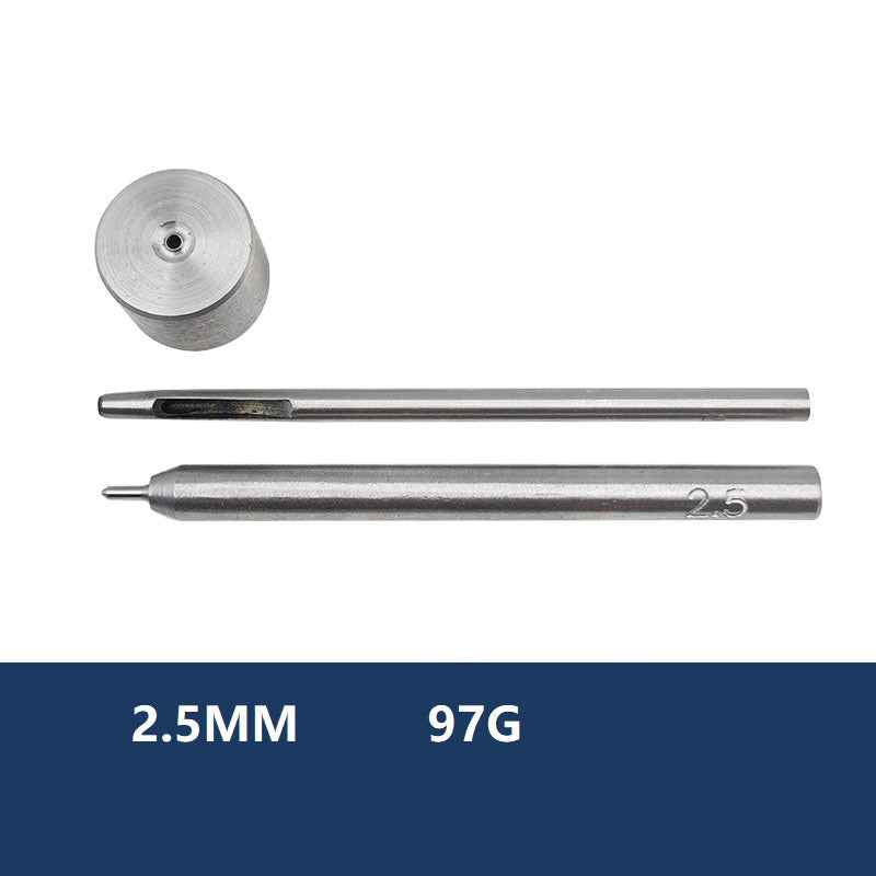 1.5mm-40mm Grommet Setter Hollow Punch Eyelet Hole Punch Die Tool 2.5mm