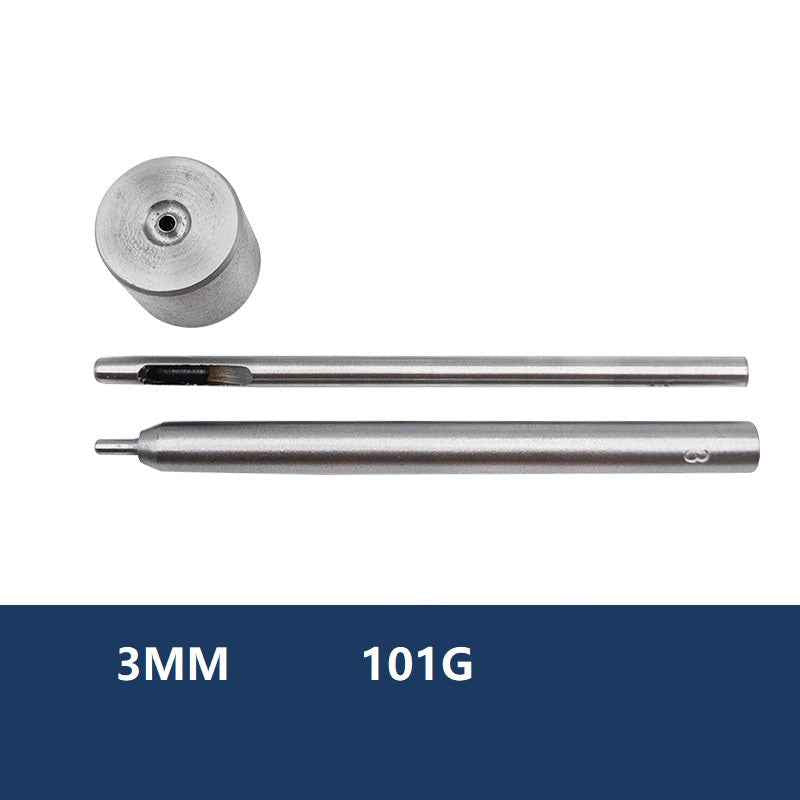 1.5mm-40mm Grommet Setter Hollow Punch Eyelet Hole Punch Die Tool 3mm