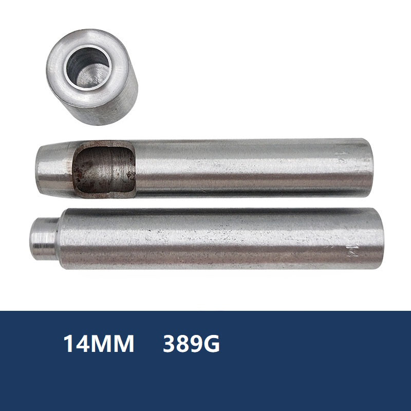 1.5mm-40mm Grommet Setter Hollow Punch Eyelet Hole Punch Die Tool 14mm
