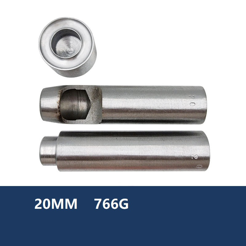 1.5mm-40mm Grommet Setter Hollow Punch Eyelet Hole Punch Die Tool 20mm