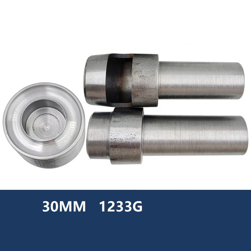 1.5mm-40mm Grommet Setter Hollow Punch Eyelet Hole Punch Die Tool 30mm