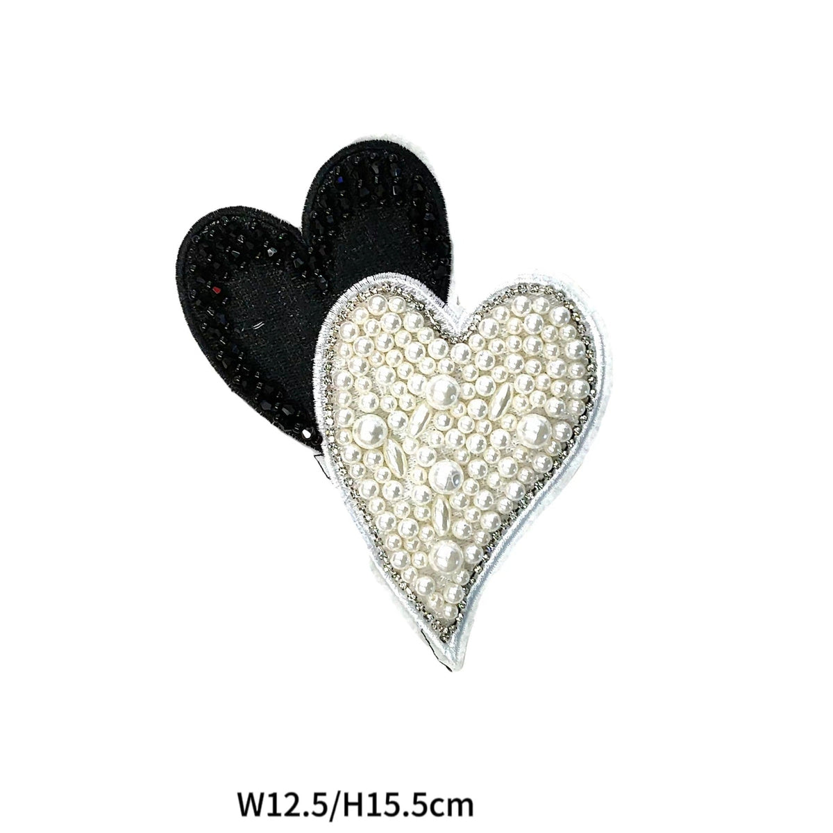 Hand-Sew Colorful 3D Flower Star and Moon Fabric Patches 5 Pack