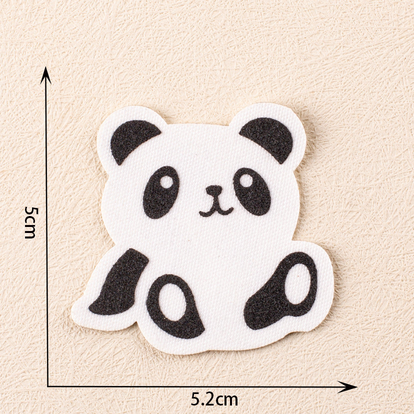 Cartoon Animal Self-Adhesive Patches for Phone Cases & Schoolbags 16pcs