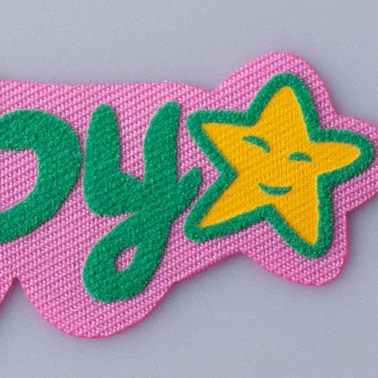 Vivid 3D 'Happy, Luck, Sweet, Good, Halloween' Fabric Patches 11pcs