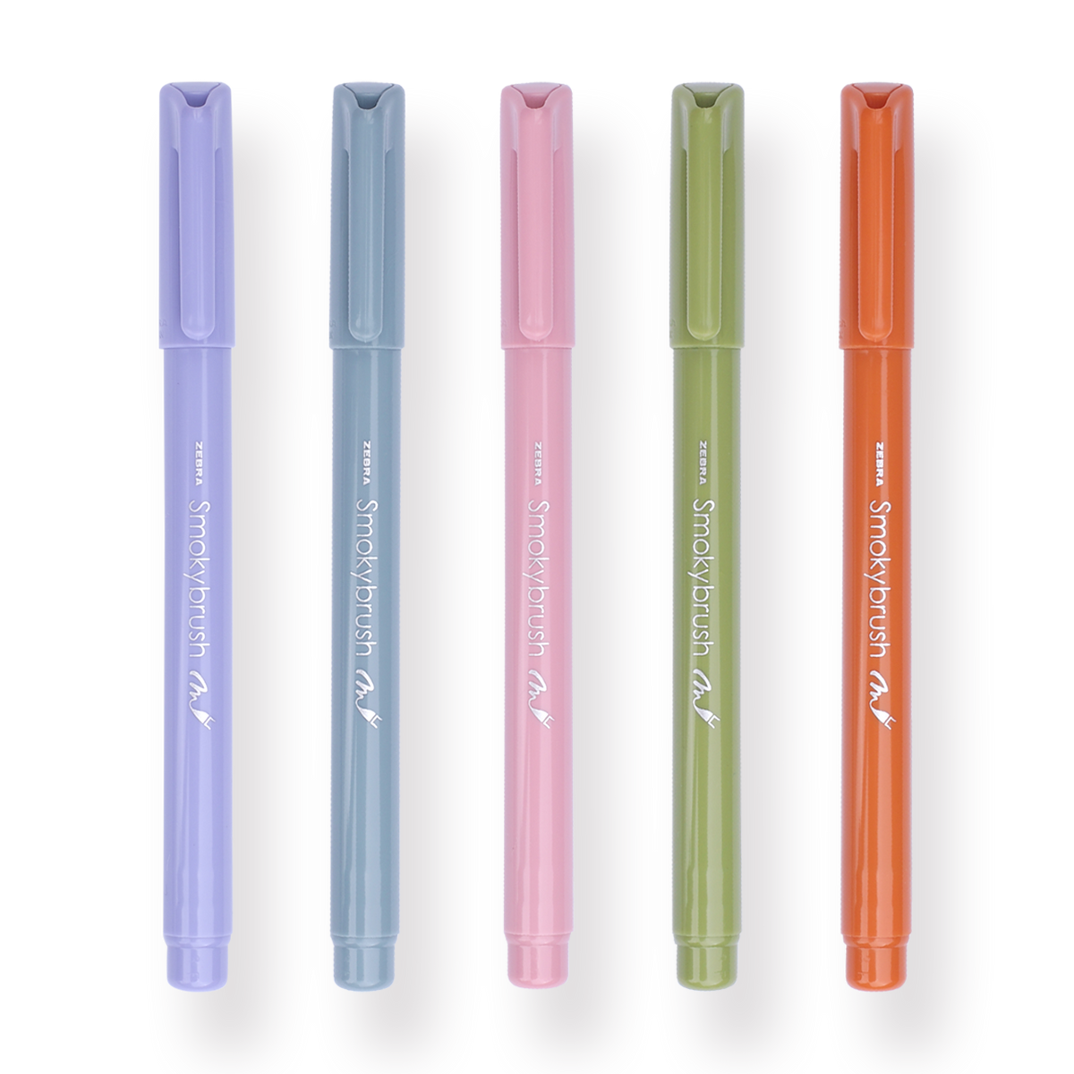 Zebra Smoky Brush Pen - Set of 5 Colors