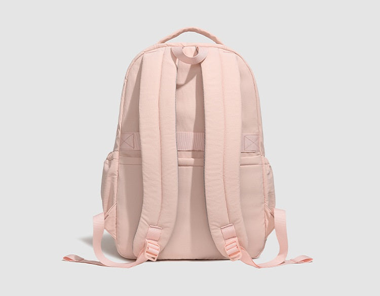 Aesthetic Large Capacity Backpack for Teen Girls | Minimalist School Knapsack