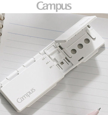 KOKUYO Campus 8 Hole Punch Portable for A5/B5/A4