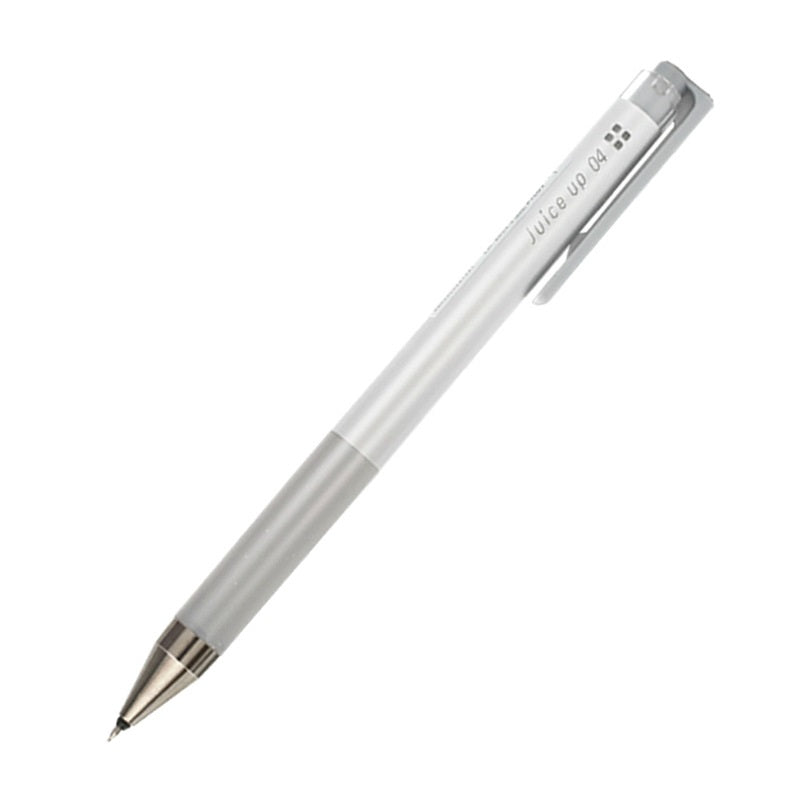 Pilot Juice Up 04 Retractable Gel Ink Pen,Ultra Fine Point 0.4mm,5 Pack Silver