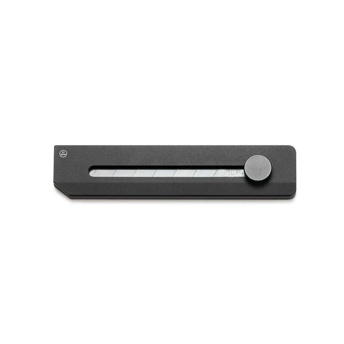 HMM EDC Utility Knife Black/Army/Silver with OLFA Blade Black