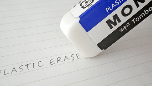 Tombow MONO Classic Plastic Eraser PE-01A 5 Pack
