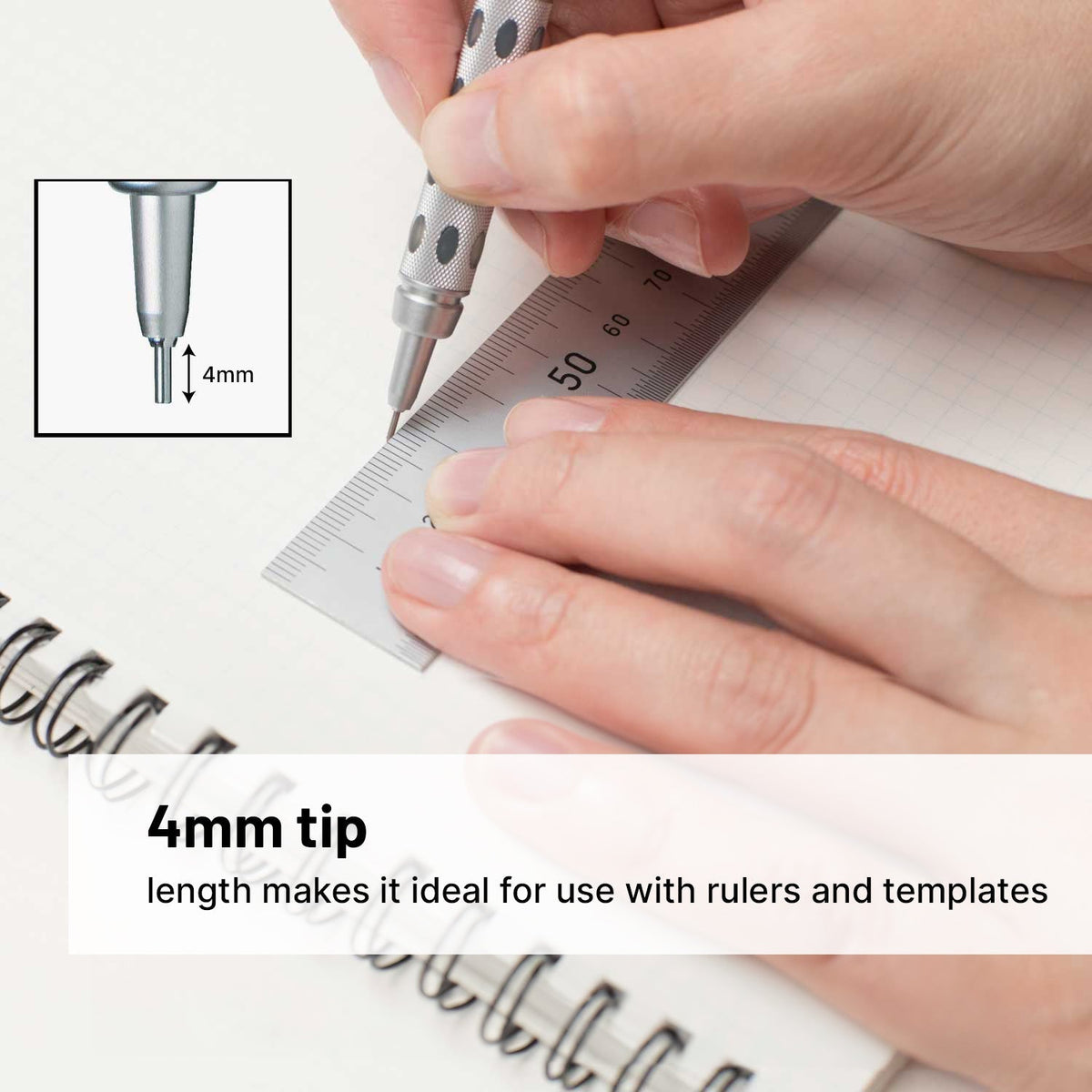 Pentel Graphgear 1000 MechanIcal Pencil Set with Leads Eraser