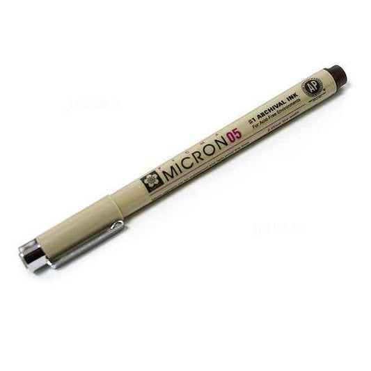 Sakura Pigma Micron Stift – Größe 05 – 0,45 mm – Schwarz (3er-Pack)