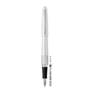 Pilot Cocoon Fountain Pen Metal Body White