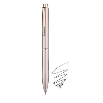 PILOT ETERLINK Metal Ballpoint Pen | 0.5mm Black Ink | Twist Retractable Rose Gold