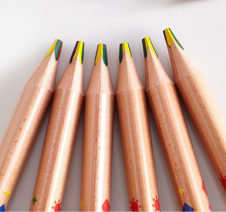 Smakfull 4-i-1 färgpenna 6-pack
