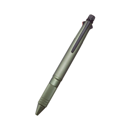 Uni Jetstream 4&1 Metal 0.5 mm Ballpoint Multifunctional Pen Dark Green