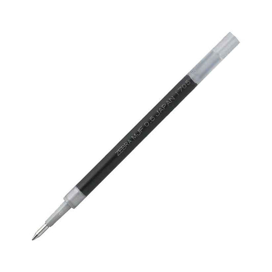 Zebra MJF-0.5 Sarasa Mark On Gel Pen Refill - 0.5 mm - Black,5/10 Pack