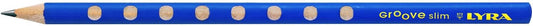 LYRA Groove Slim trä HB/2B/2H grafitpennor, 12 st