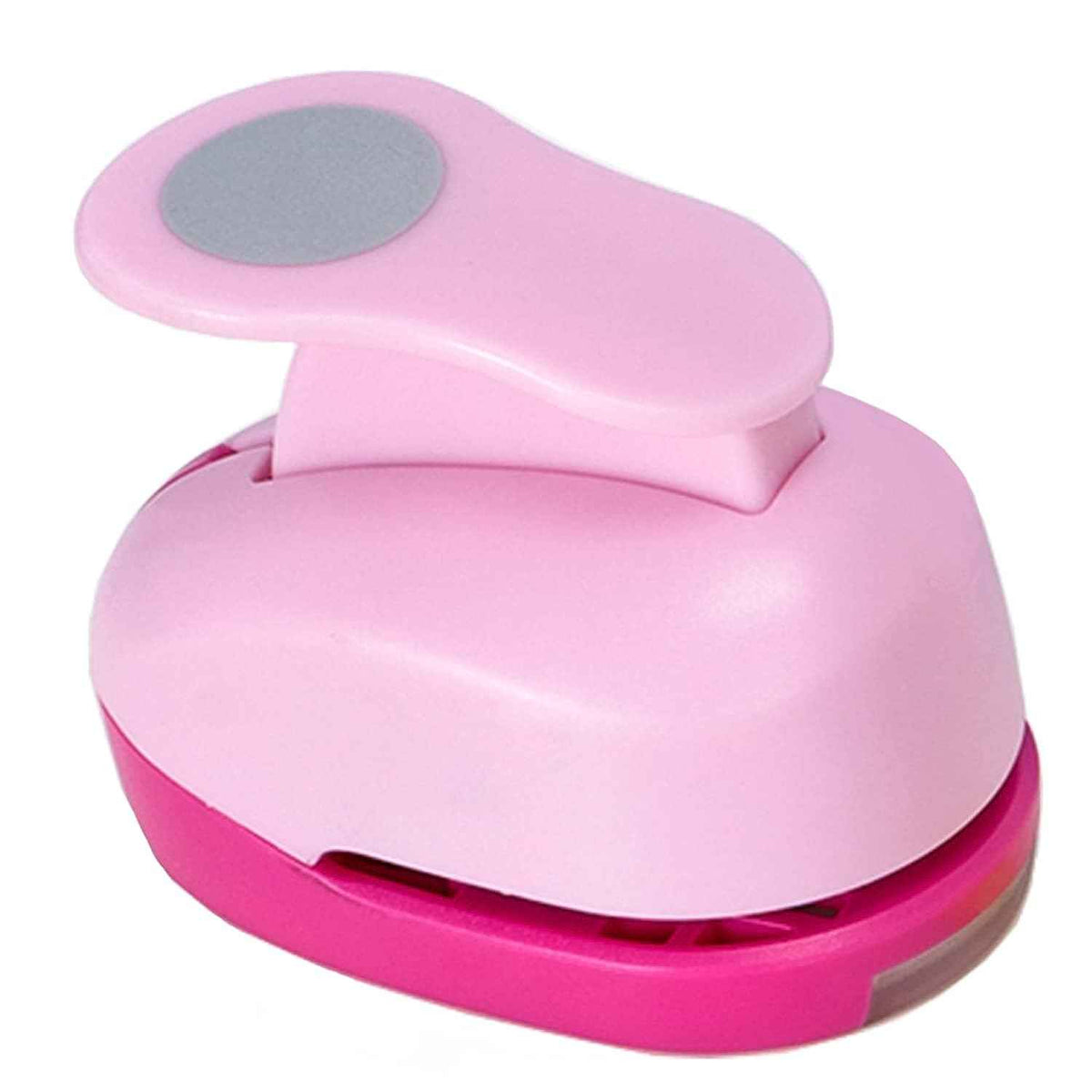 Large 3 Inch Craft Circle Hole Paper Punch for Greeting Cards,Scrapbook Pink