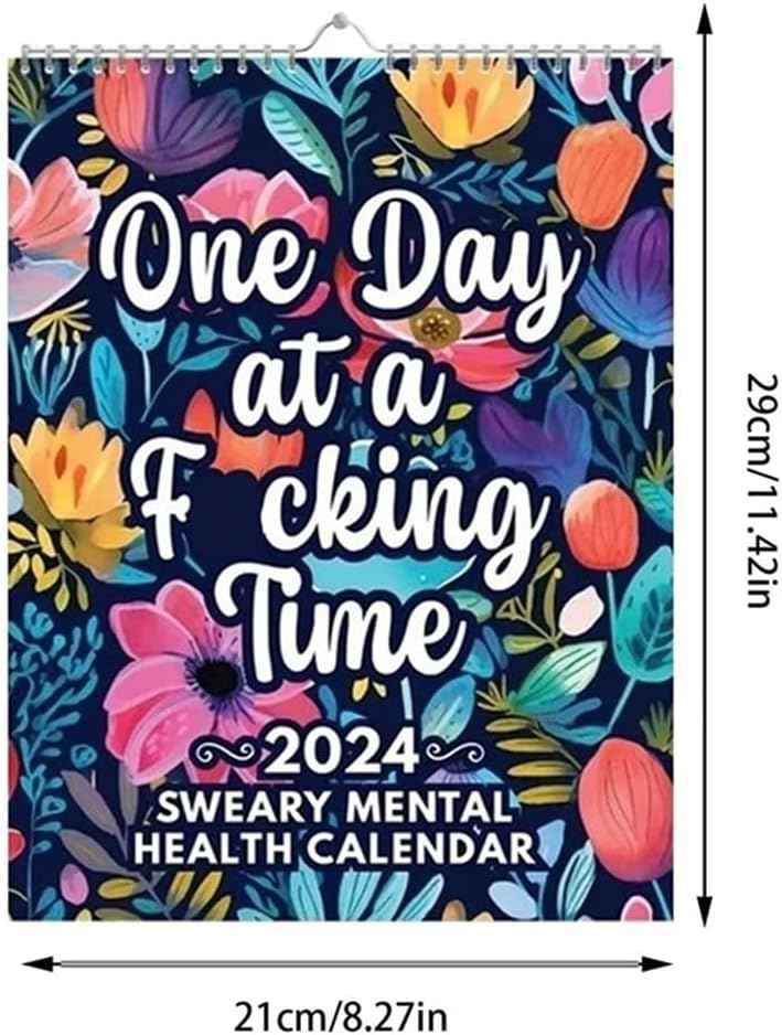 2026 'Fuck It' Calendar Monthly Planner with Funny Swear Words
