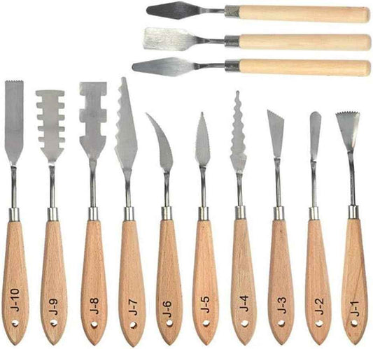 13-teiliges Palettenmesser-Set – Edelstahl für FX-Spezialeffekte
