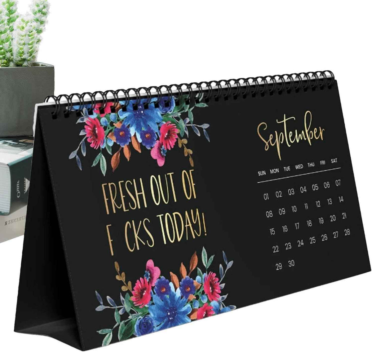 2026 'Fuck It' Desktop Calendar for Tired-Ass Women