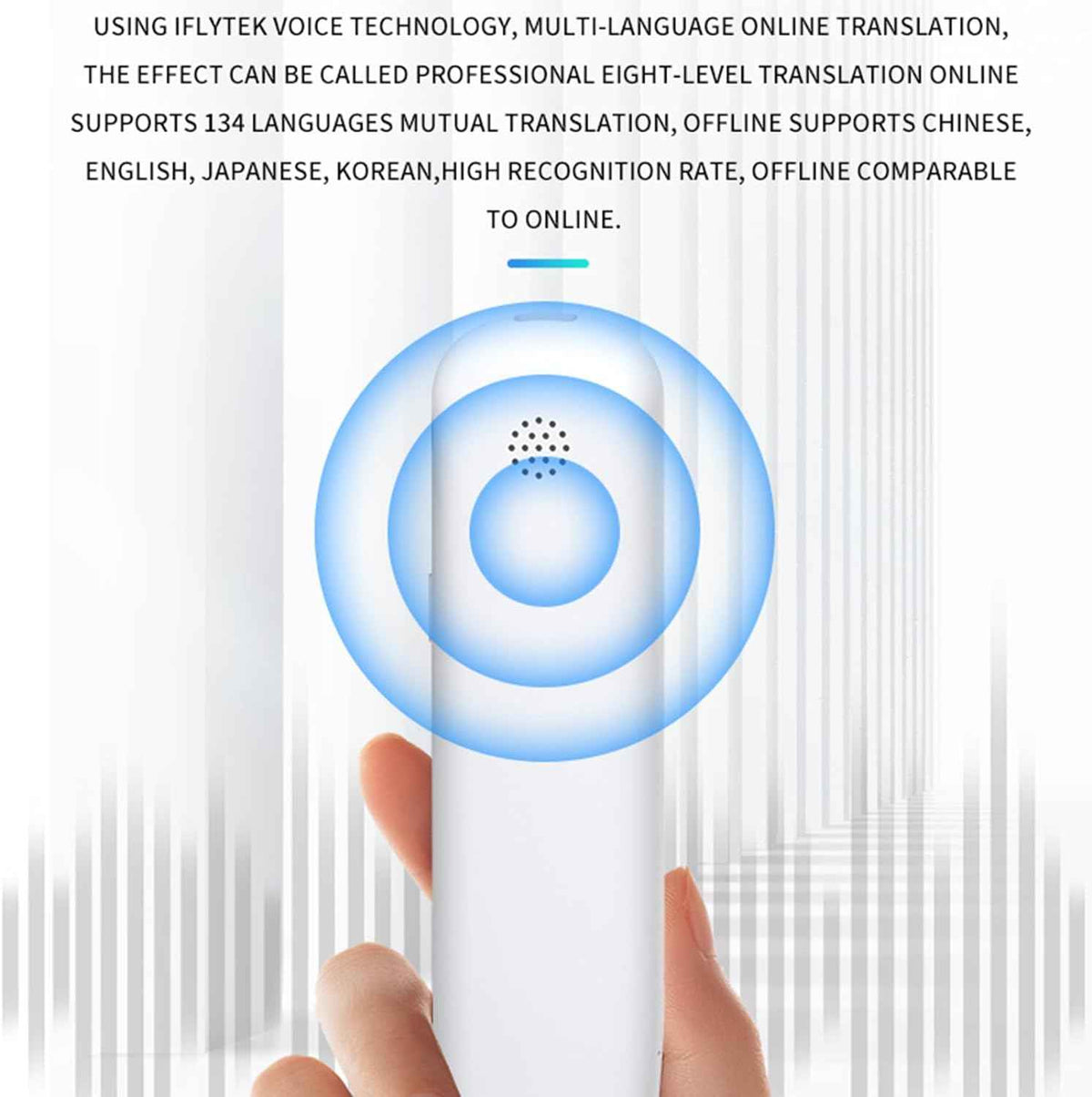 125 Language Digital Translation Scanning Pen Smart Scanner Translator Device