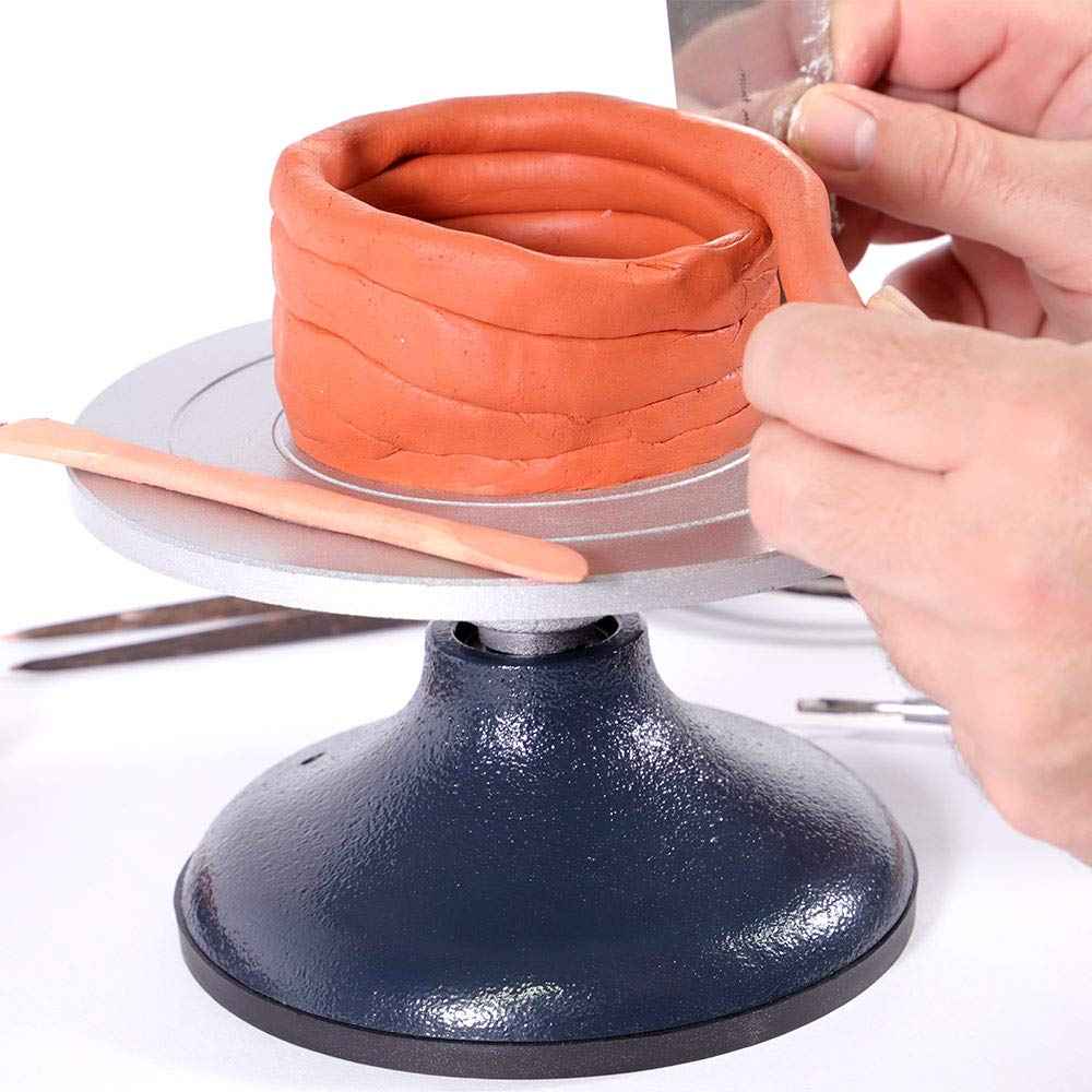 Mont Marte handtekening aardewerk bandwiel, 7 inch (18 cm) diameter