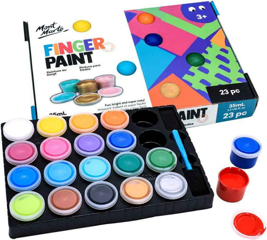 MONT MARTE 23-teiliges Fingerfarben-Set