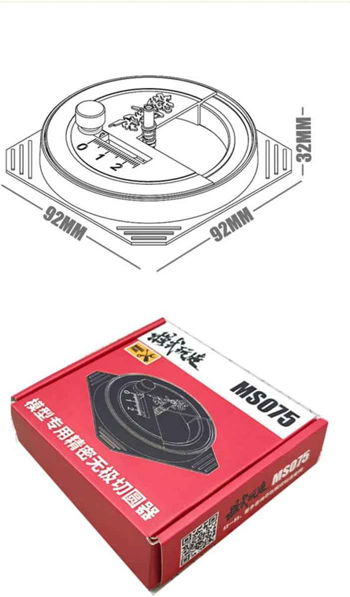 Circular Cutter 1mm-50mm Stepless Adjustment