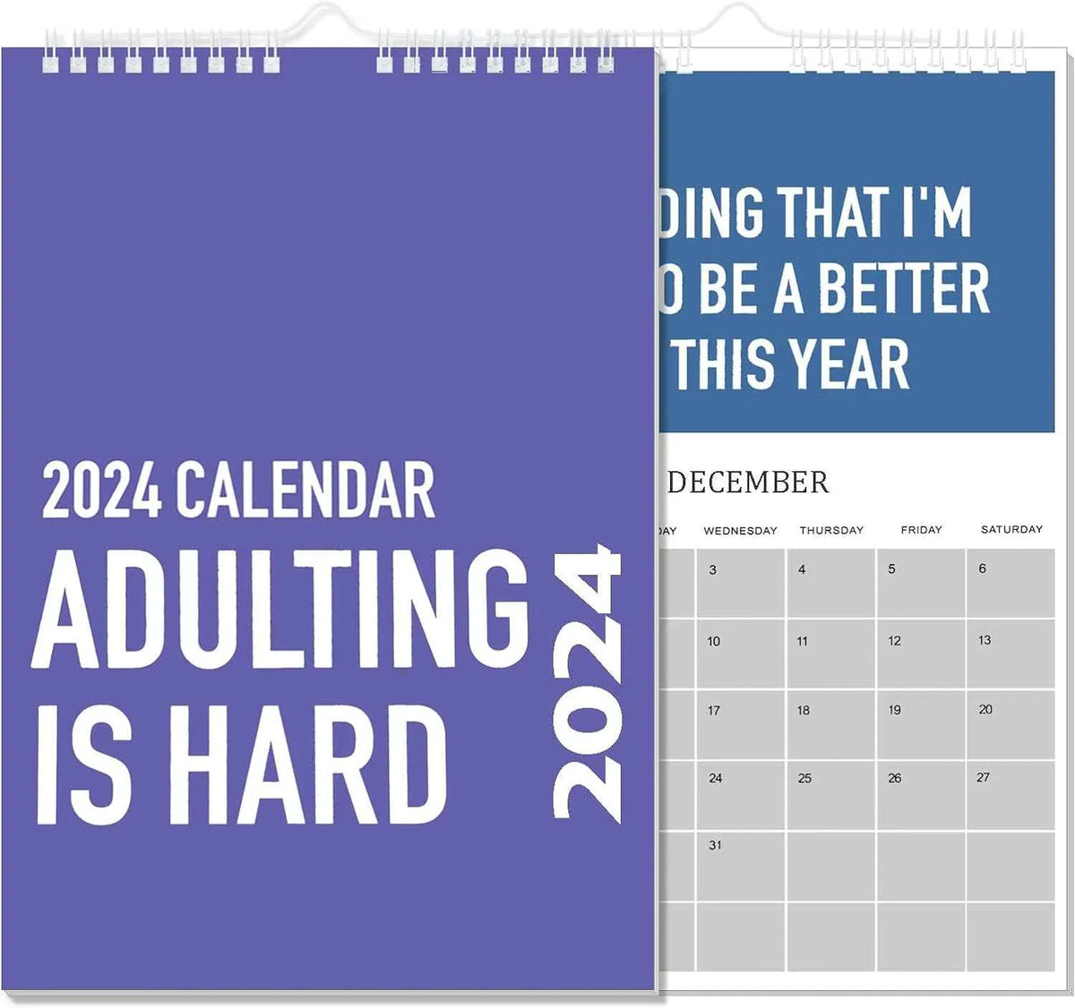 Adulting is Hard 2026 Calendar