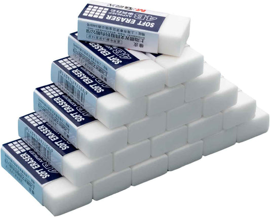 M&G 24er-Pack 4B weiche Radiergummis