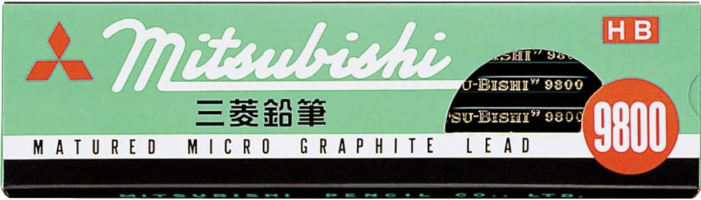 Mitsubishi 9800 Pencil - HB - 12 Pack