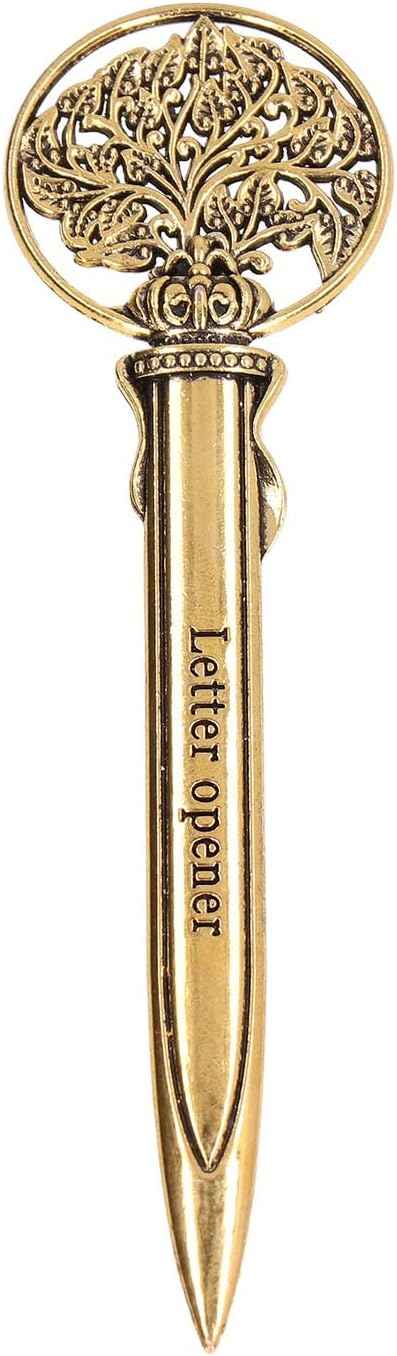 3 Stück Retro Brieföffner Messer Kompakter tragbarer Umschlagschneider