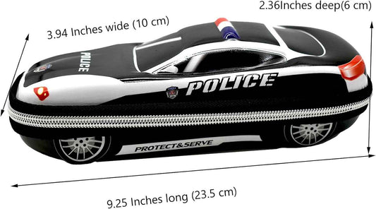 Large Capacity Police Car EVA Pencil Case