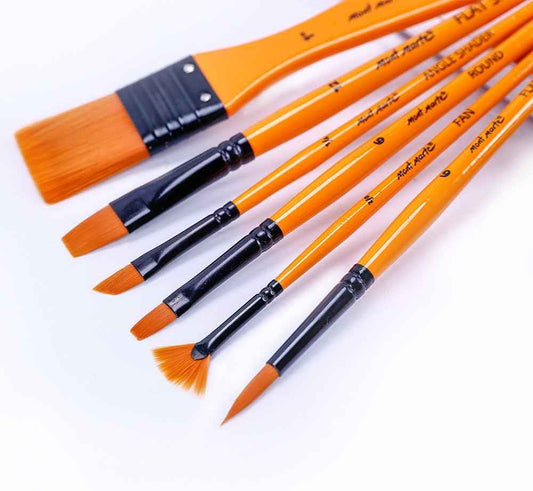 Mont Marte 10-teiliges Kunstpinsel-Set für Acrylmalerei