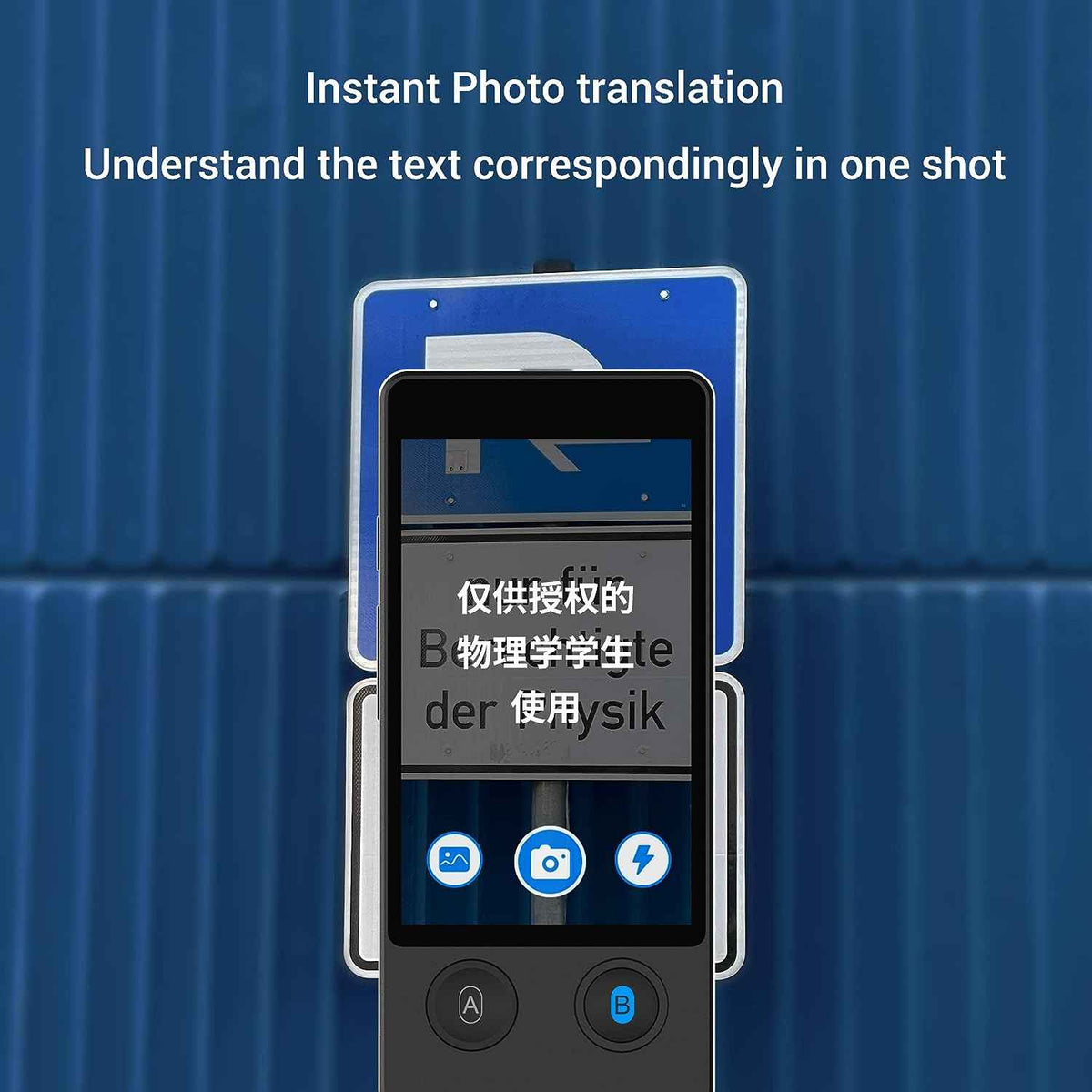 W12 AI Offline Voice Translator 144 Language Translator Device