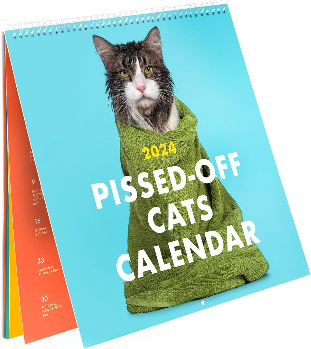 2026 Pissed-Off Cats Wall Calendar