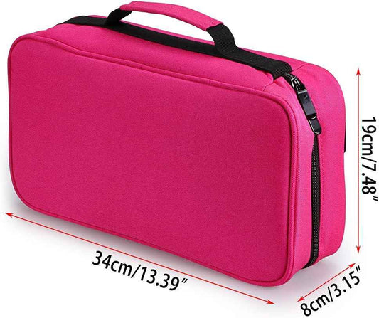 60 Slots Art Marker Pen Tragetasche Lippenstift Organizer