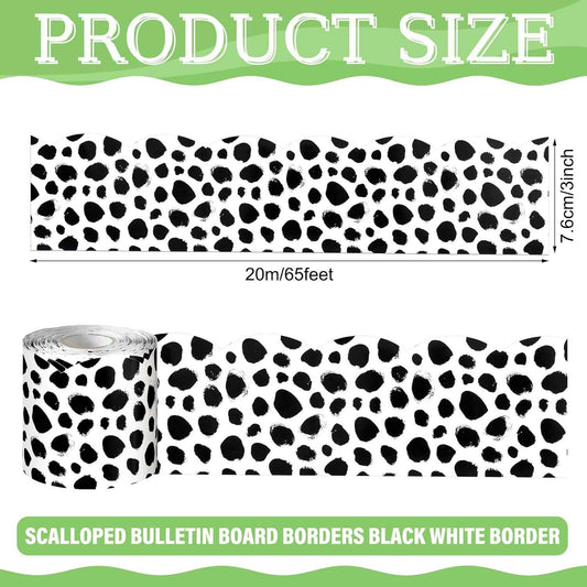 65 Feet Bulletin Board Dots Decorative Trim Borders