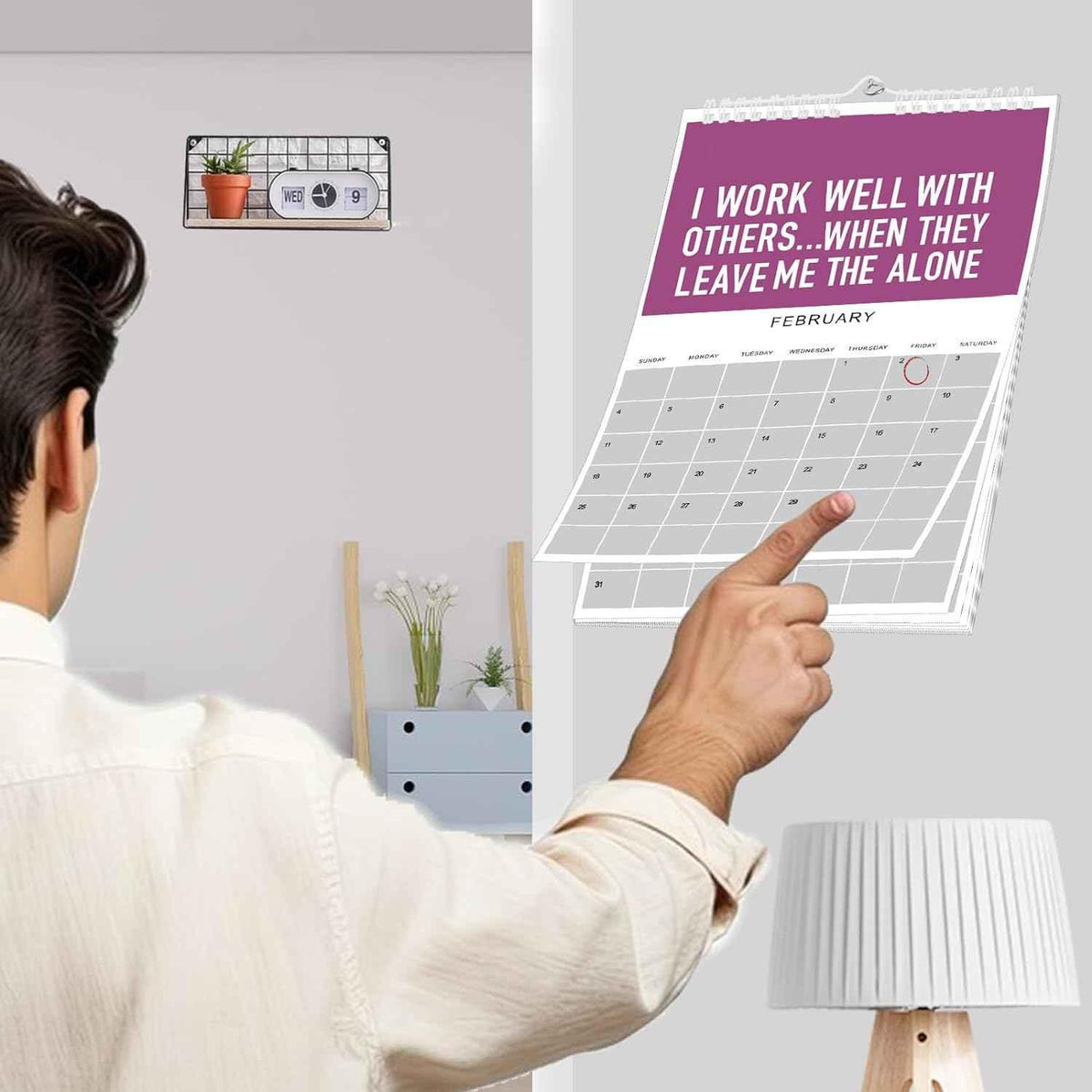 Adulting is Hard 2026 Calendar