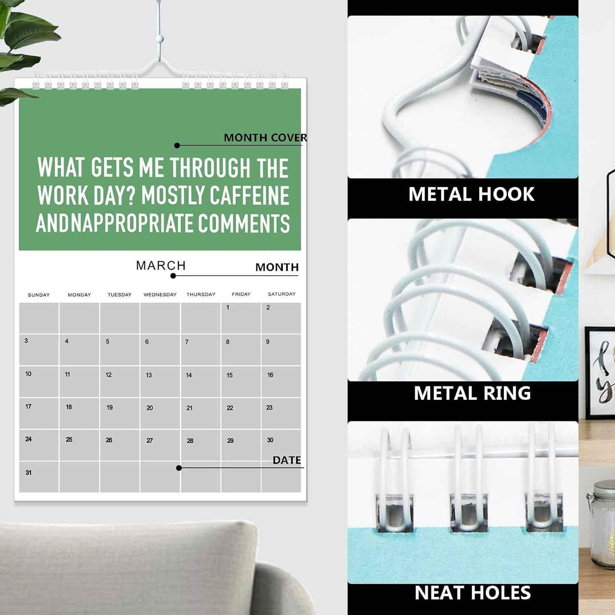 Adulting is Hard 2026 Calendar