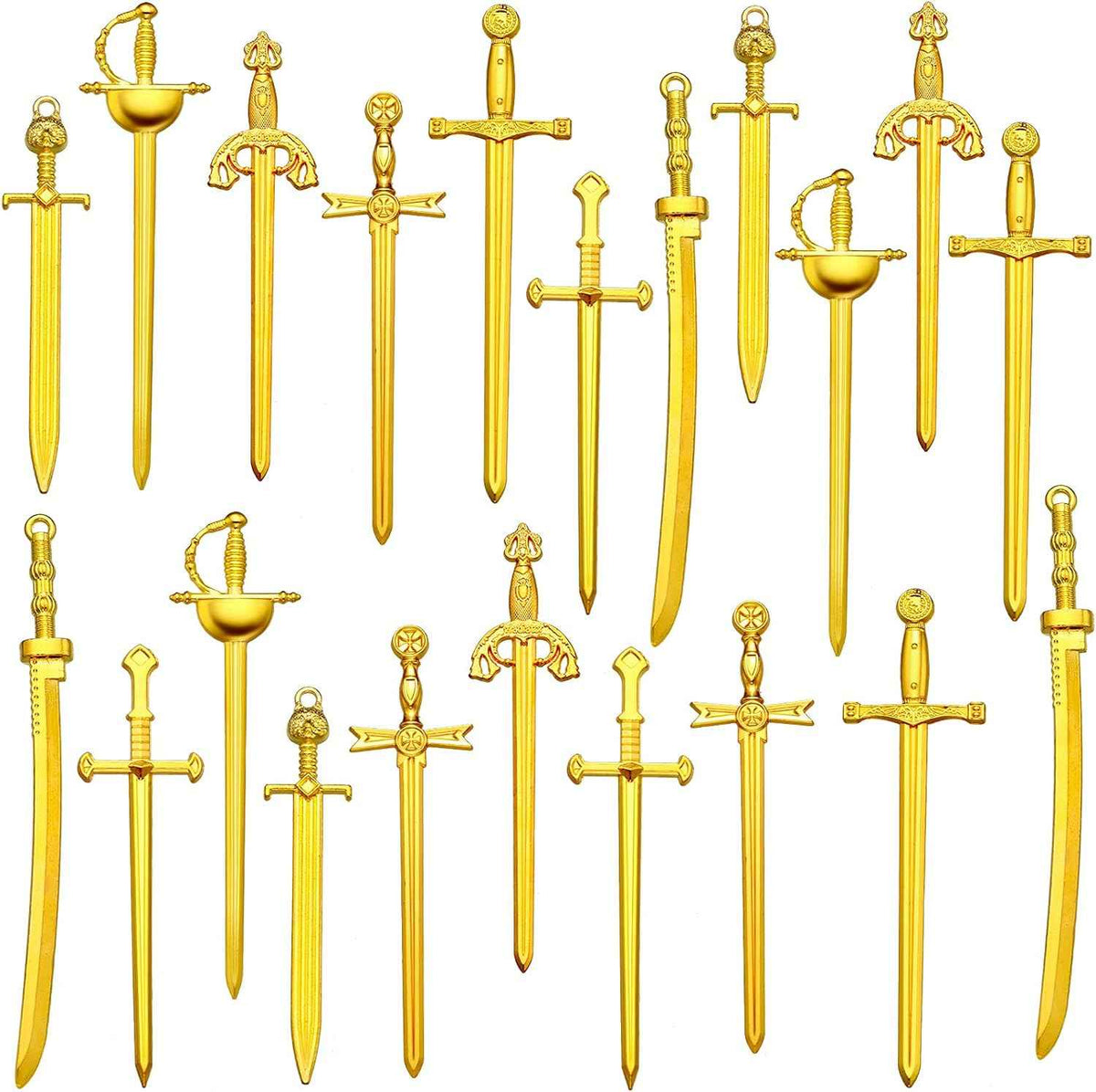 Antika svärdknivbokmärken 21-pack