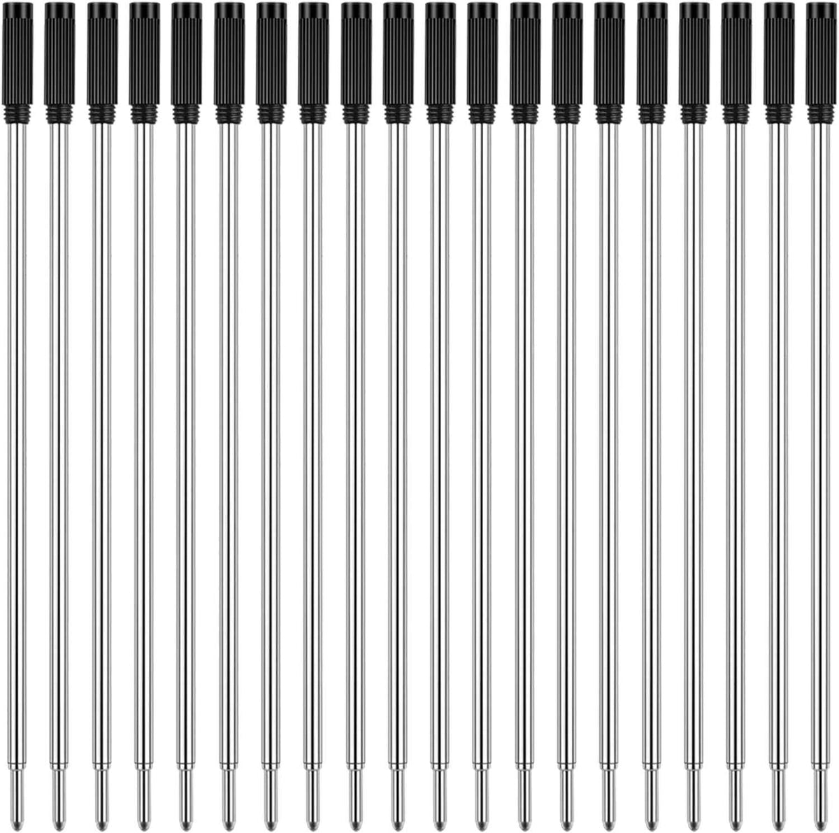 Cross Compatible Ballpoint Pen Refills 20 Pack,Medium Point Black