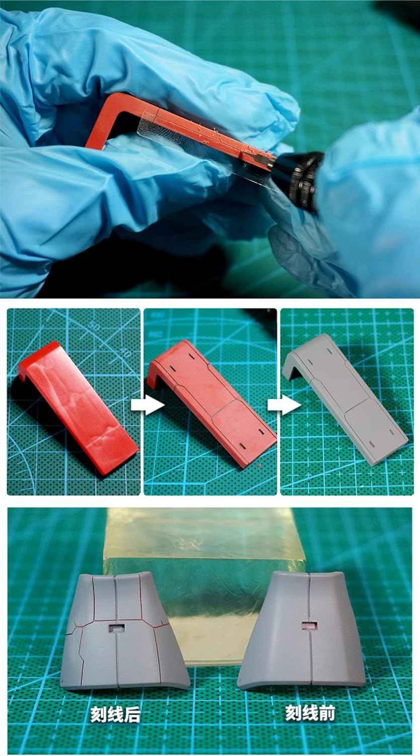 Tunstang Stalen Messen Model Krasbeitel Voor RG 1/144 MG 1/100 Schaalmodel